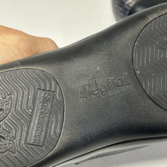 Alegria Keli Glimmer Glam Clog Work Shoe KEL-292 Size E.U. 39 US 8.5 - Picture 6 of 8